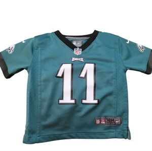 Toddler Nike Carson Wentz Midnight Green Philadelphia Eagles Game Jersey